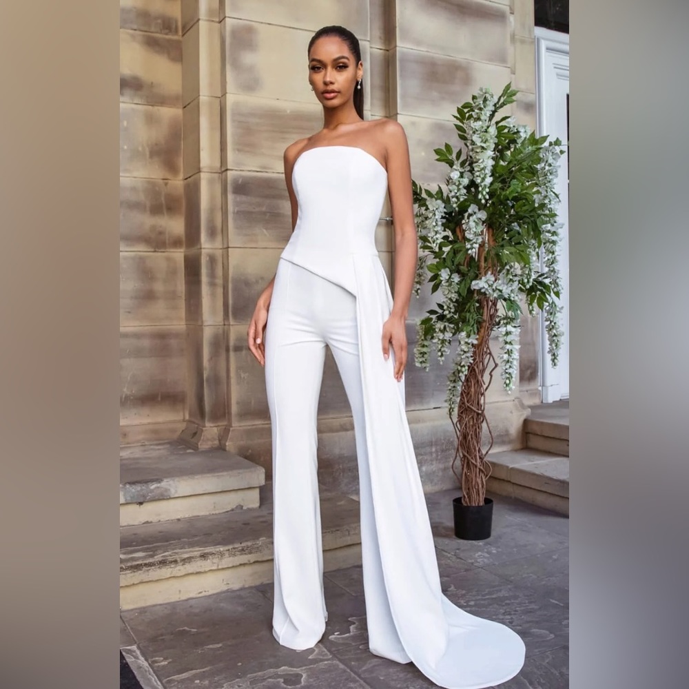 NADINE MERABI Faye White Top